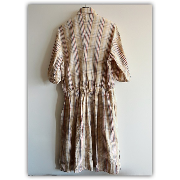 Auth - VTG Plaid Burberry Down Dress - Picture 3 of 8